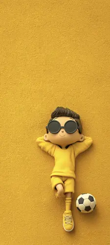 阳光男孩足球梦壁纸 1440×3194 缩略图