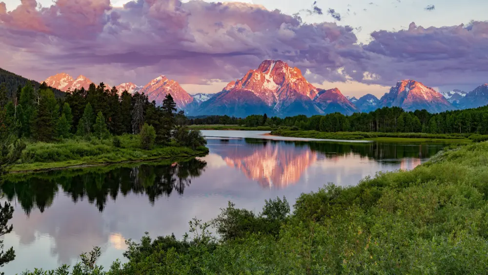 壮丽山河倒影 4k桌面风景壁纸 3840×2160