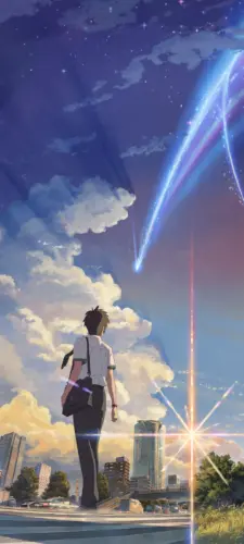 星空下的少年与彗星之梦 1080×2400 缩略图