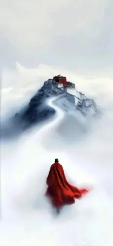 朝圣布达拉宫的旅人 886×1920 缩略图