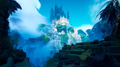 奇幻仙境山峦城堡壁纸 3840×2160 缩略图