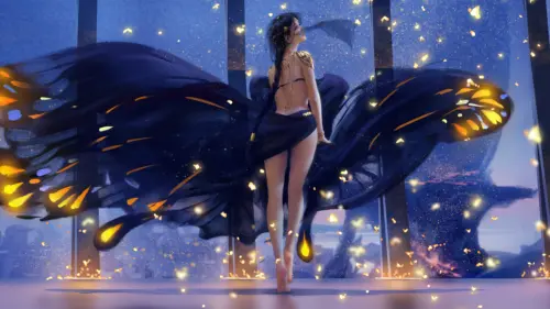 梦幻蝶舞仙女壁纸 4200×2360 缩略图